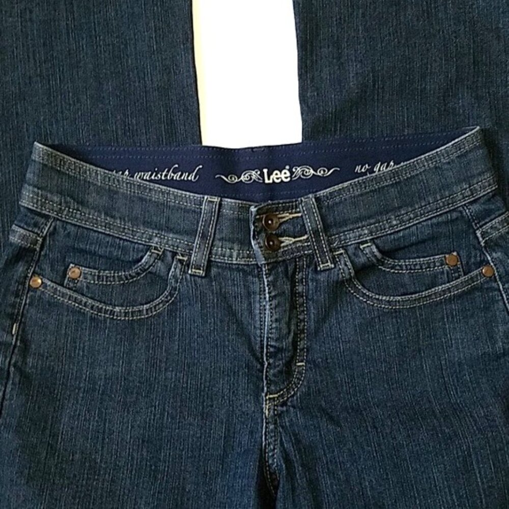 Lee No-Gap Waistband Bootcut Jeans – Size 8 Medium – Stretch Denim - Picture 8 of 8